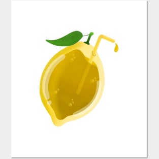 Lemon Water Posters and Art